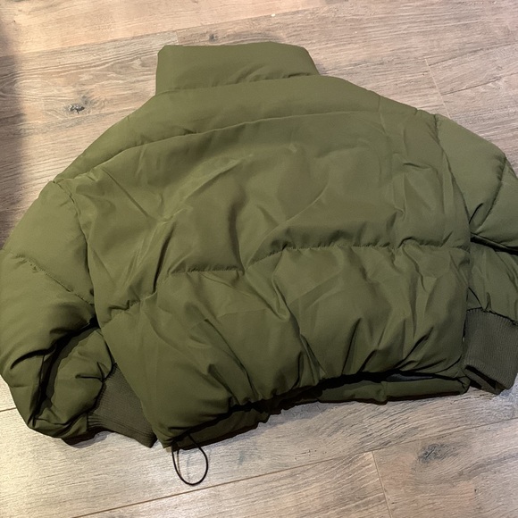 ZROZYL Sage Green Small Women's Winter Puffer - Picture 6 of 8